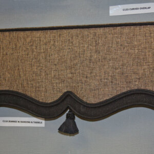 Jeannie (C118) Cornice with Banding and Tassel