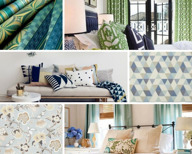fabric patterns and interior decoration guides