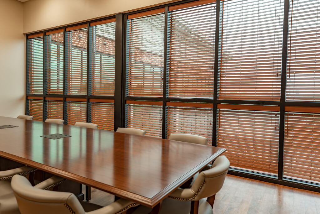 Commercial 1 and 2 Inch Blinds Corporate Offices Commercial Burke County Judicial Center 5
