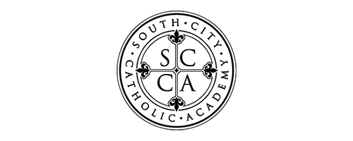 Schools Commercial Client Logos BW 0000s 0004 South City Catholic Academy Logo