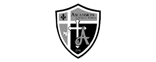 Schools Commercial Client Logos BW 0000s 0005 Ascension School Shield logo