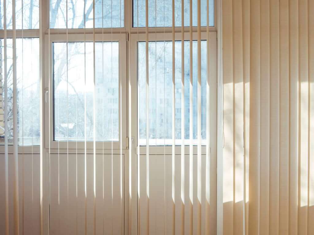 vertical blinds position